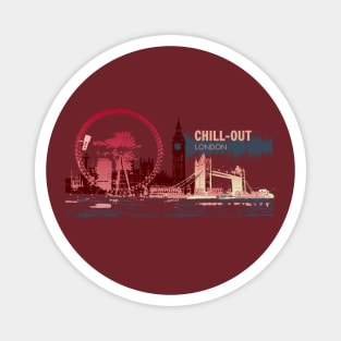 Chill-out London Magnet